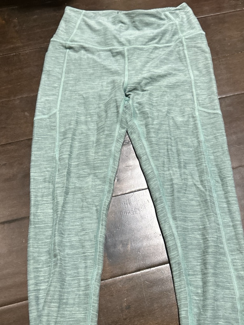 Victoria's Secret Heathered Seafoam Green Leggings